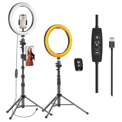 EMART 13'' Ring Light with 55'' Extendable Tripod Stands and Phone 13inch