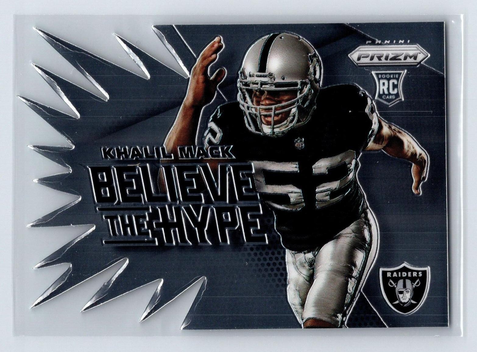 Khalil Mack 2014 Panini Prizm #BH10 - Believe The Hype Oakland Raiders