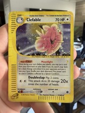 Clefable 7/165 - Pokemon TCG Expedition Holo Rare Card