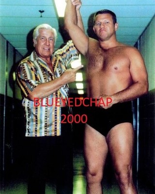 FRED BLASSIE & WALDO VON ERICH WRESTLER 8 X 10 WRESTLING PHOTO NWA WWWF