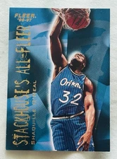 1996-97 Fleer - Stackhouse's All-Fleer Shaquille O'Neal #9