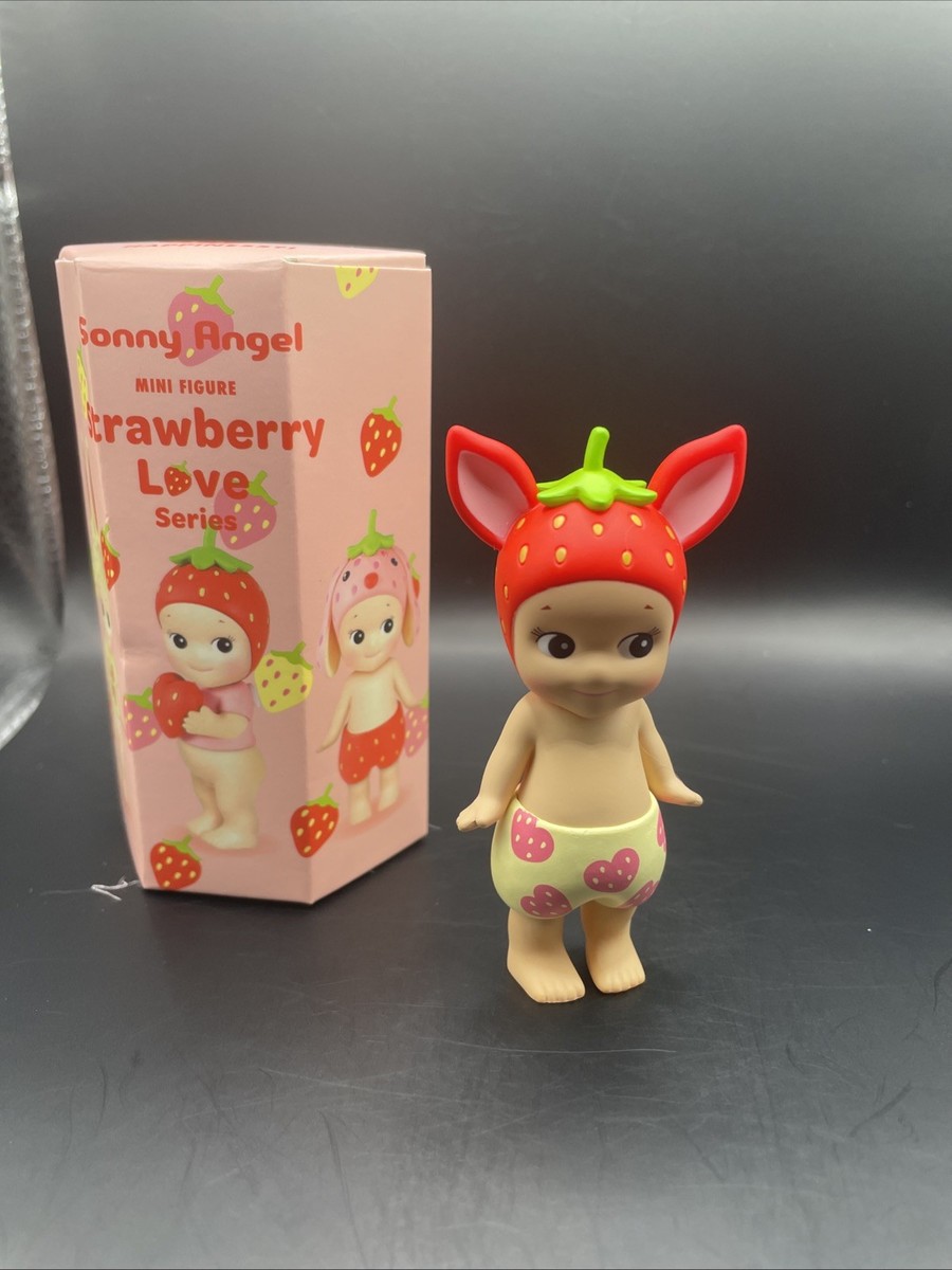 Authentic Sonny Angel Strawberry Love: Fawn NEW! | eBay