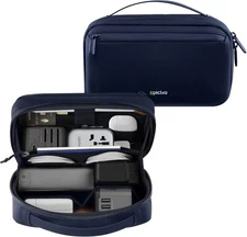 EPICKA Electronics Organizer Travel Case - Cable Bag for Navy 