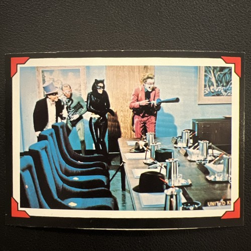 1966 Topps Batman Riddler Back #22 Awesome Foursome