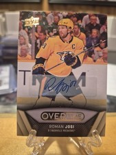 Roman Josi Auto 2024-25 Upper Deck Overtime #28 Nashville Predators Hockey Card