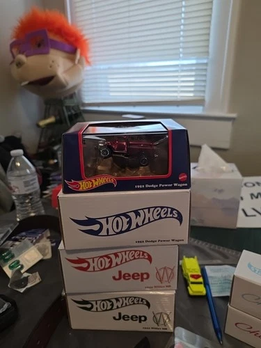 Hot Wheels Dodge Power Wagon 1:64 Diecast Pickup Truck - Red