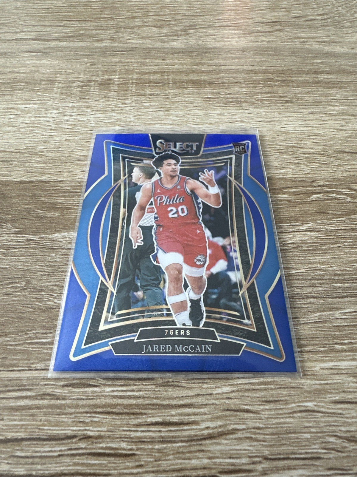 2024-25 Panini Select - Concourse Jared McCain #82 Blue Prizm (RC)