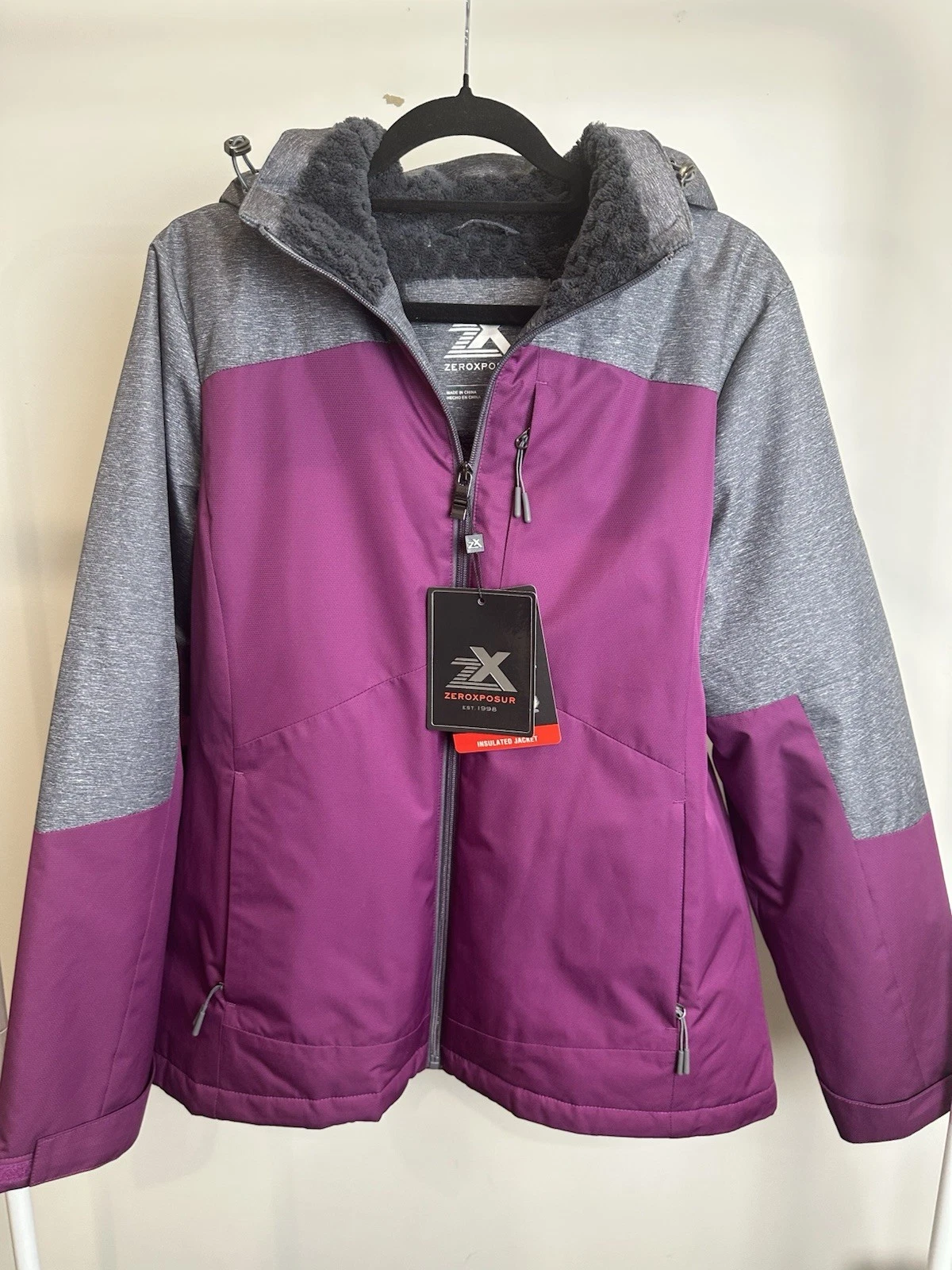 Ladies, Winter “ZeroXposur “ Hooded Insulated Snow Winter Jacket BNWT