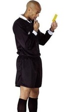 Soccer Football Referee Kit Shirt & Shorts Sportswear Clothing Hockey Rugby Men