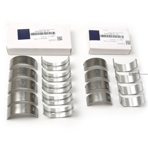 Crankshaft & Con Rod Bearing Set STD+0.25 Fit For Benz CLA180 CLS260 E200 SLC200 - Picture 10 of 12