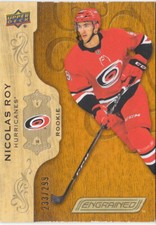 18/19 2018/19 Engrained Base Card #66 Nicolas Roy - Carolina Hurricanes /299