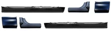 06-09 KIT Dodge Mega Cab Rocker Panels, Rocker Extension & Cab Corners Ram Truck