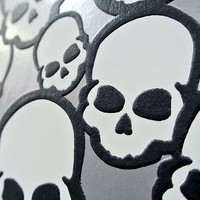 2,06 €/Qm /Vliestapete / Rasch 439717 / Tapete / Totenkopftapete / Totenkopf