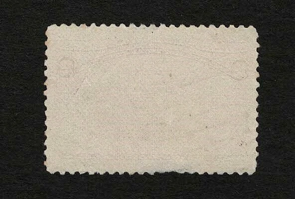 US 1893 #231 Columbian Exposition 2c Brown Violet Broken Hat Variety VF-XF Used - Image 2 of 2