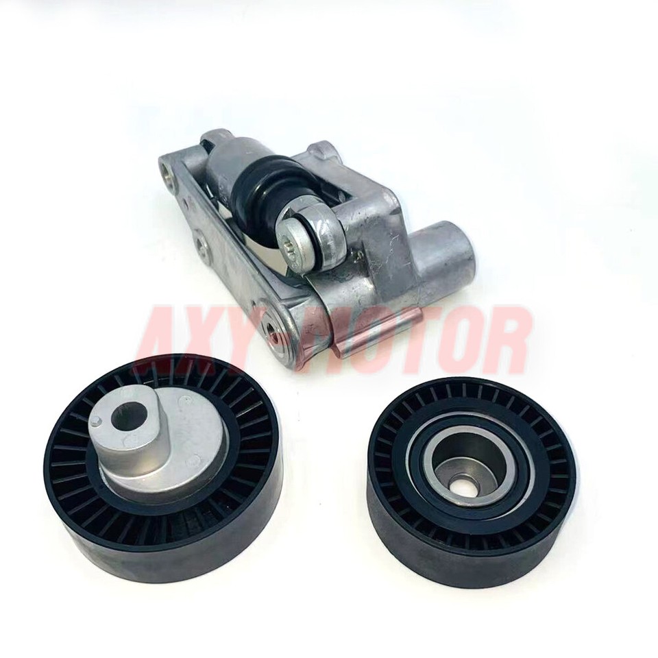 3Pcs Belt Tensioner For BMW E39 E34 E36 E46 325i + Hydraulic Tensioner