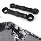 Black Adjustable Lowering Links Kit Fit For Kawasaki KLR650 2008-2018 2022-2024