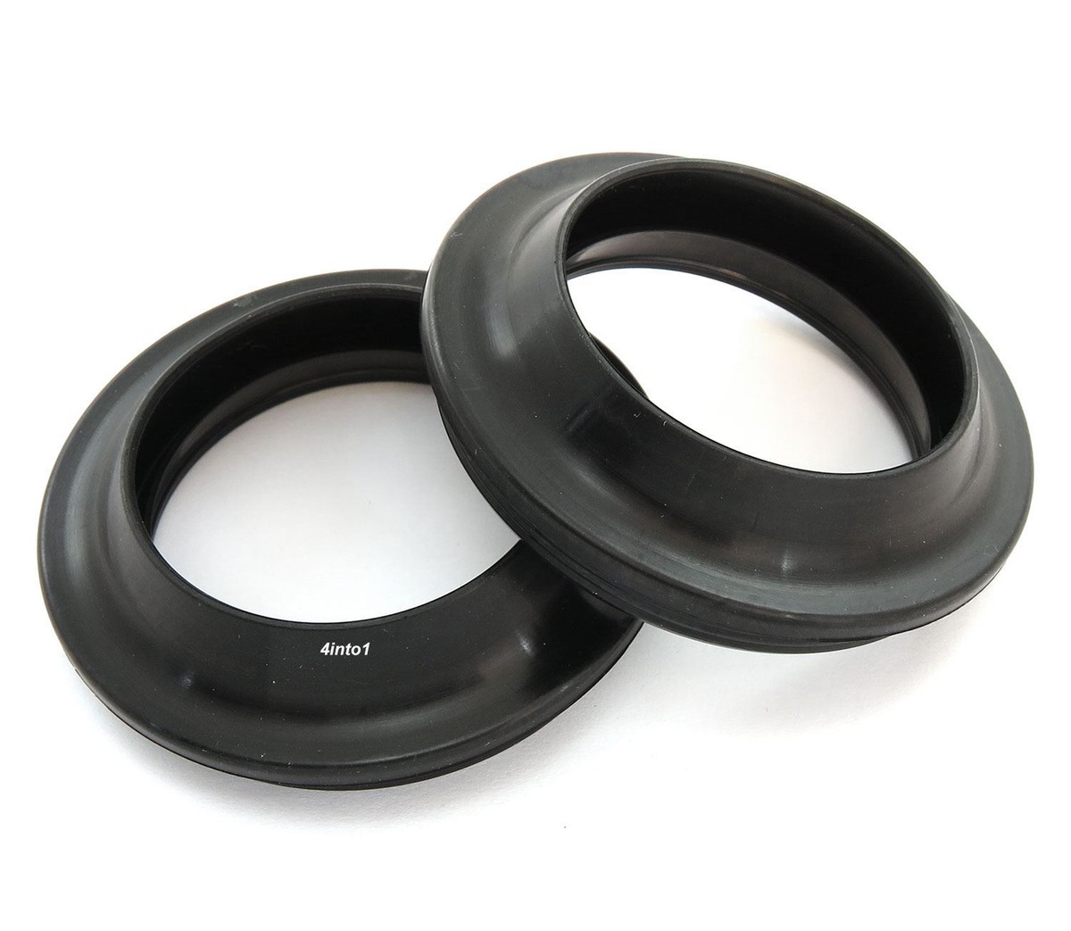 2 Pack Front Fork Dust Seals Boots Kawasaki EX250 EX300 EX500