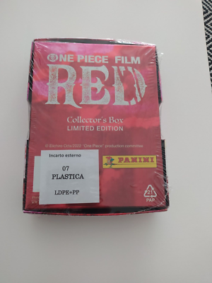 One Piece Film RED Card Collector's Box Limited Edit. SEALED