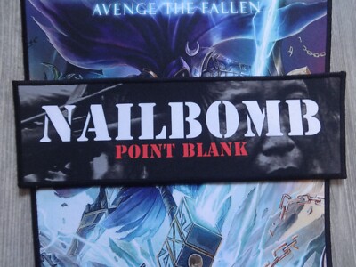 Nailbomb Back Patch Back Strip Thrash Metal Slayer