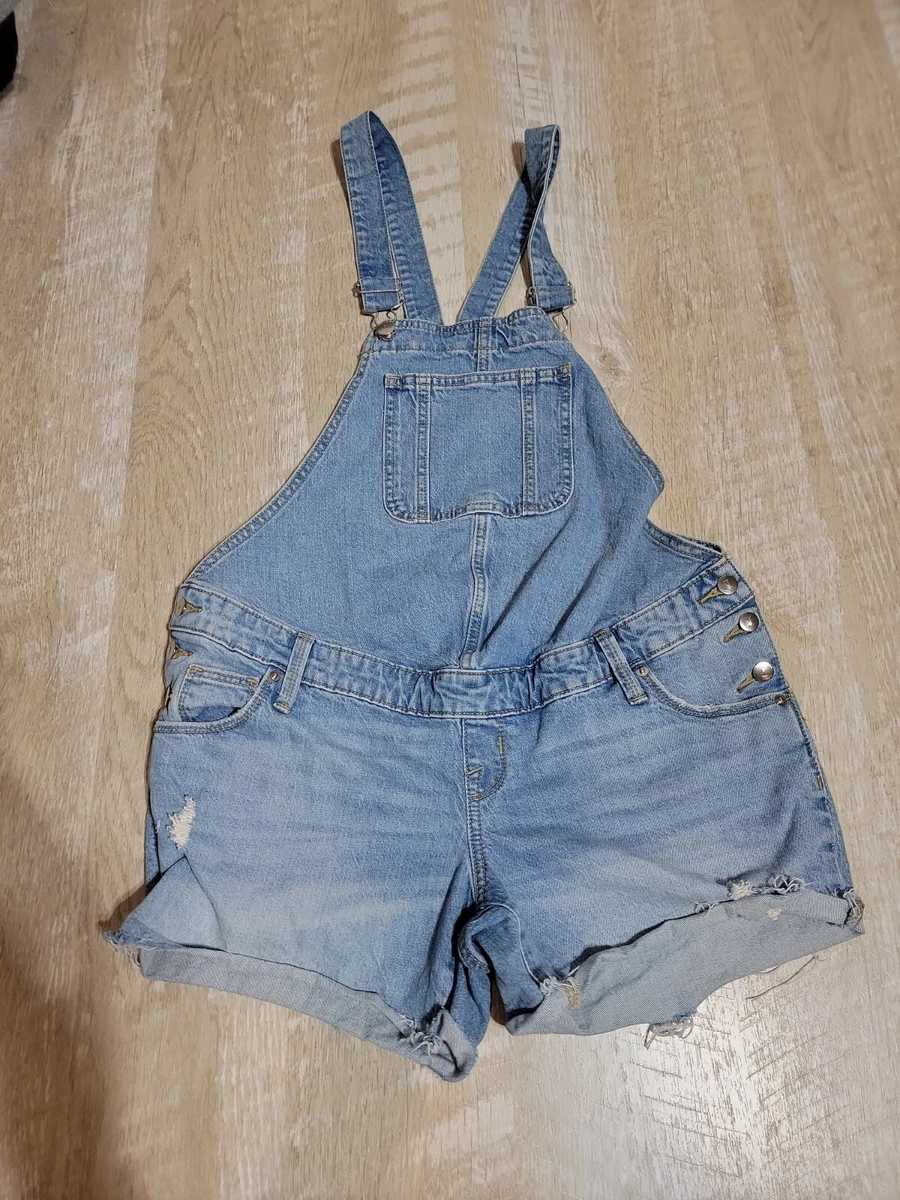 Ingrid + Isabel Maternity Short Denim Shortall