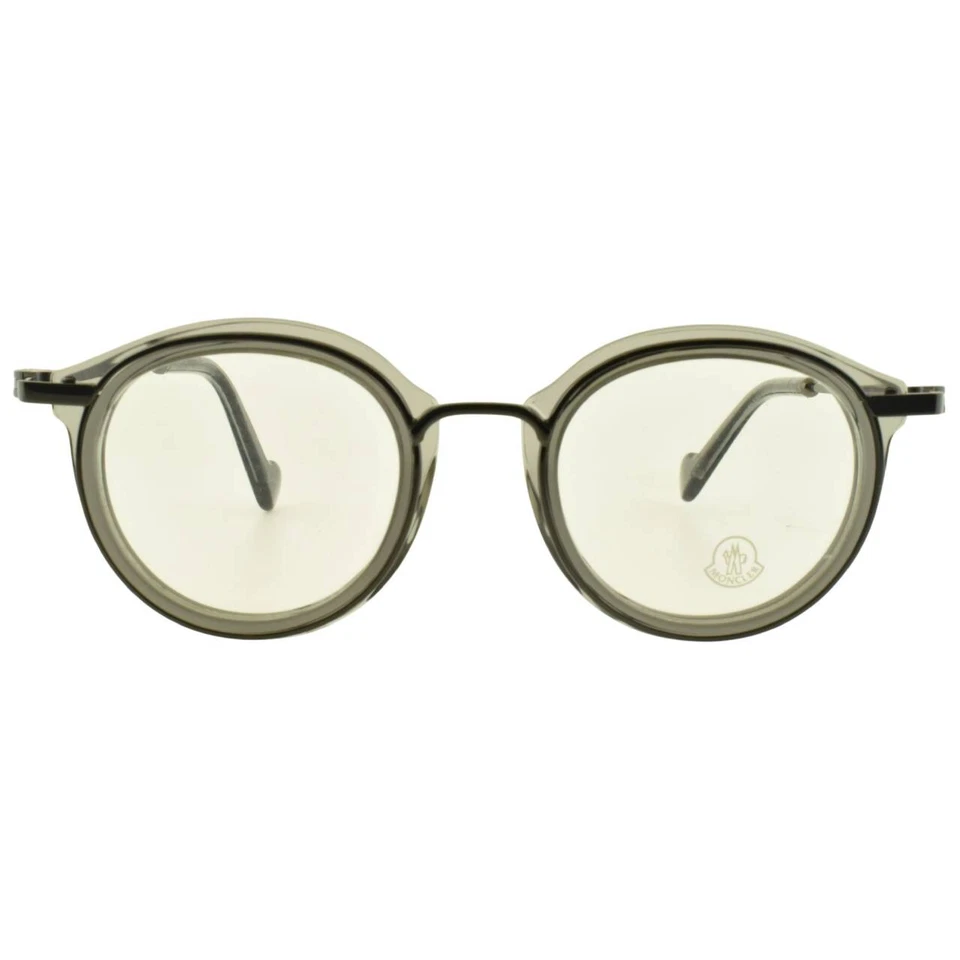 ¡¡NUEVO!! Marco óptico unisex moncler ml 5007 020 45-21-145 gris borde completo redondo Foto 3 de 4