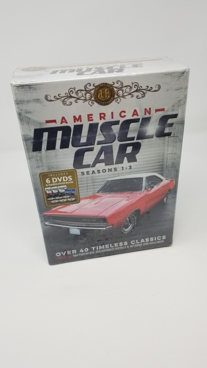 American Muscle Cars: Seasons 1-3 (DVD, 2015, 6-Disc Set) for sale