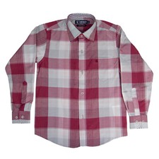 Langosta Boys Plaid shirt LAS069- Button Down Long Sleeve Sizes 06 - 16