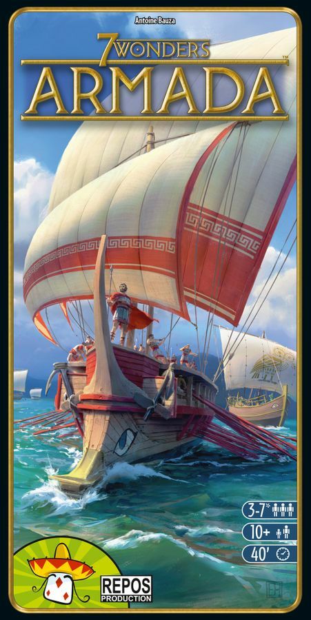 7 Wonders: Armada Board Game (2018)
