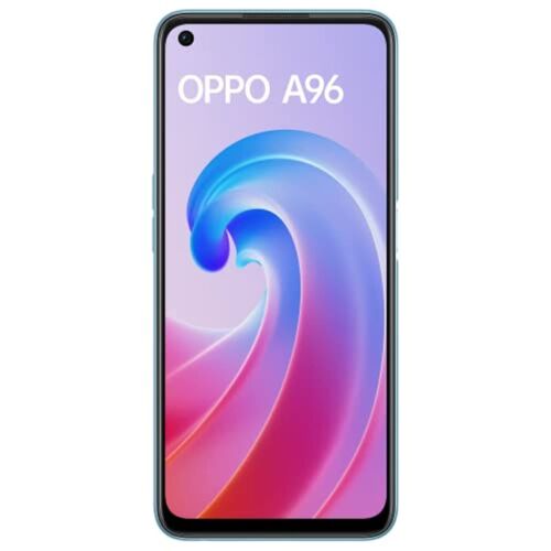 OPPO A96 (Sunset Blue, 8GB RAM, 128 Storage) with No Cost EMI/Additional - Picture 1 of 3