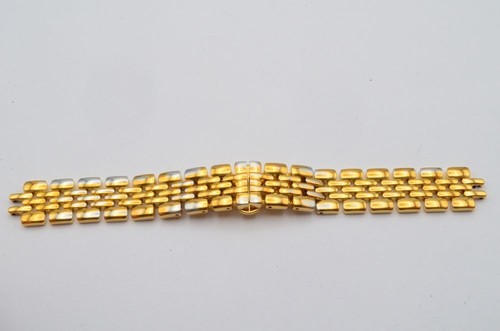 Maurice Lacroix Calypso Mujer Acero Pulsera 14MM Vintage Raro Dorado 2