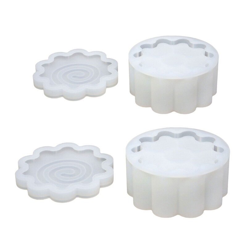 Silicone Mold Storage Box for DIY Jewelry Epoxy Resin Concrete