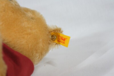 STEIFF 1999 CLASSIC WINNIE THE POOH 27 PLUSH M0HAIR BEAR #651489