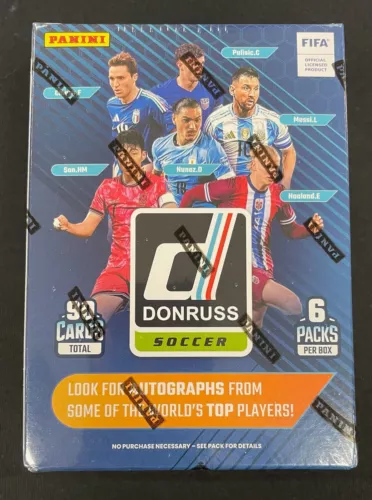 2024-25 Donruss FIFA Soccer Factory Seaeld Unopened Hobby Blaster Box - Pink Ice