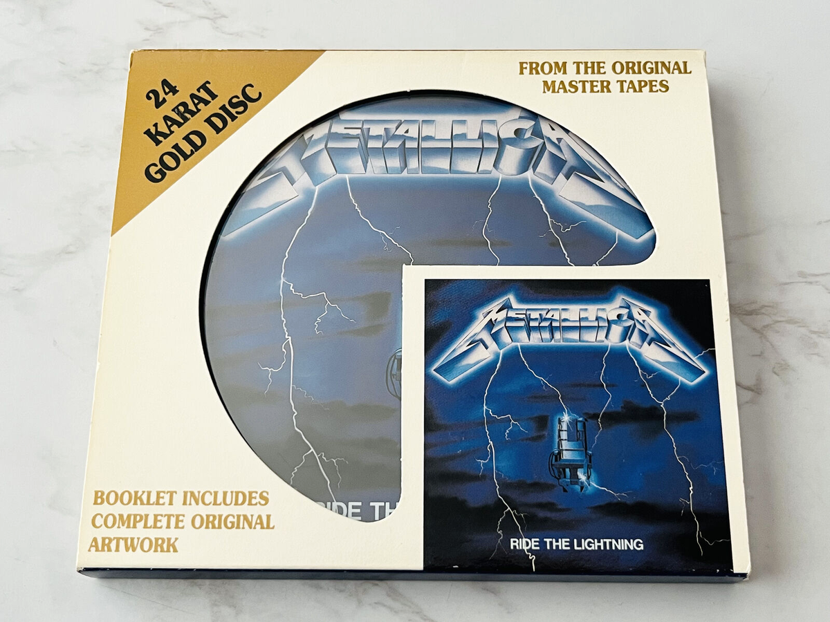 Metallic Ride The Lightning CD 24KT GOLD DISC! Audiophile DCC OMR