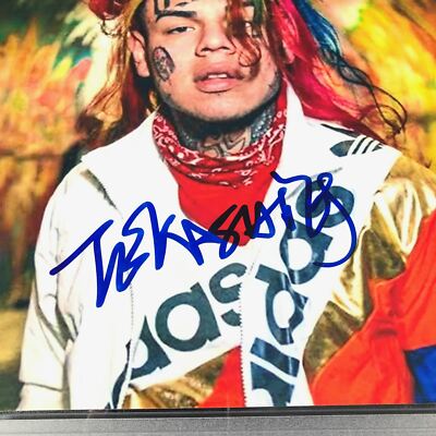 Tekashi69 Signed 8x10 Photo PSA Encapsulated Auto Grade 10