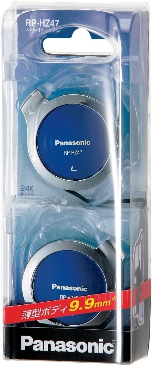 Panasonic Clip Headphone Blue RP-HZ47-A | eBay