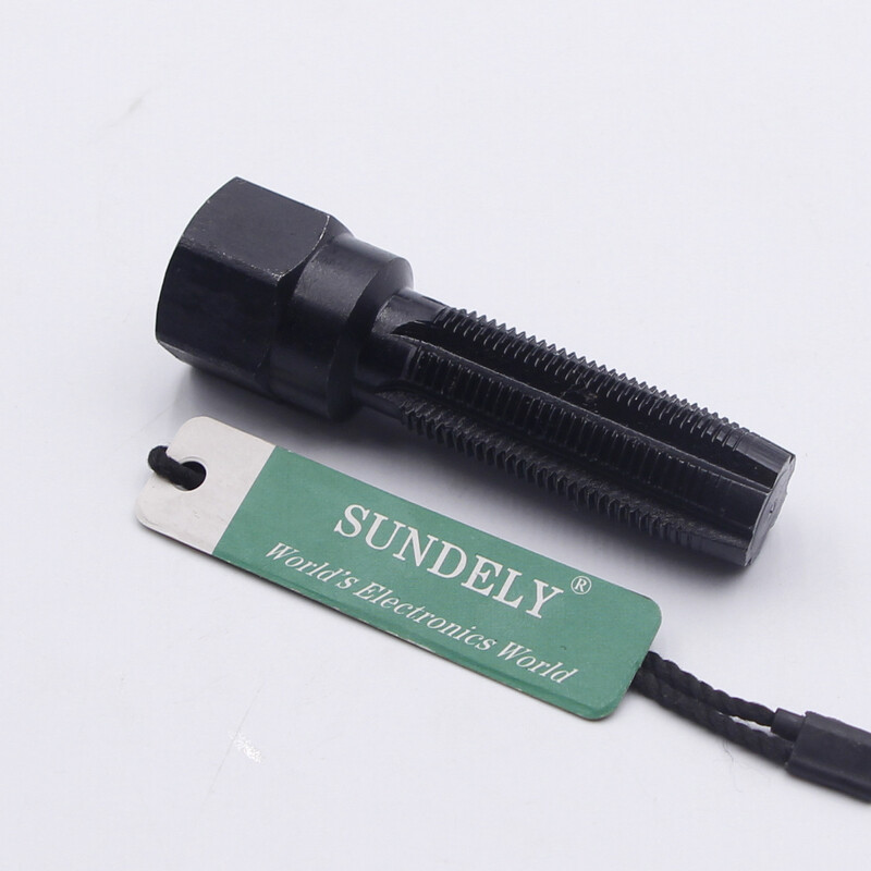 14mm SPARK PLUG RETHREAD KIT CYLINDER HEAD TAP, REAMER & HELICOIL