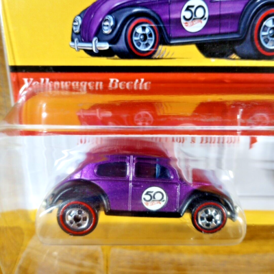 Hot Wheels 50th Anniversary Originals Redline Volkswagen Beetle VW