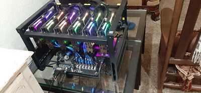 Crypto Currency Mining Rig 6x MSI Gaming GeForce GTX 1660 Ti  in Veddha T2 Frame