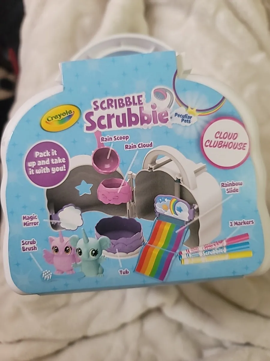 Scribble Scrubbie Pets! Peculiar Pets Cloud Clubhouse