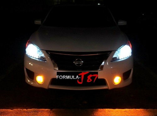 LED M10 Canceler 9045 Orange Two Bulbs Fog Light Replacement Upgrade Stock Lamp - Picture 12 of 12