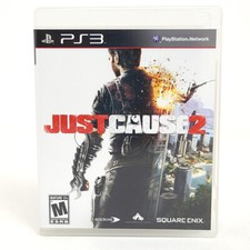 Just Cause 2 (PlayStation 3, 2010) Complete w/ Manual - Tested