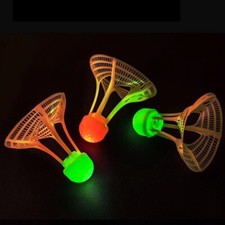 3/6x LED Badminton Shuttlecocks Outdoor Indoor Sports Glow in The Dark Badminton