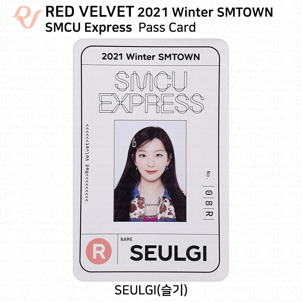 SMCU EXPRESS 2022 red velvet アイリーン トレカ Red Velvet 2021 Winter SMTOWN SMCU Express Photocard