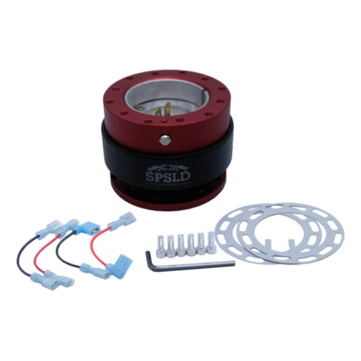 Aluminium Red Gen 2.0 Steering Wheel Quick Release Control Hub Adapter Boss Kit