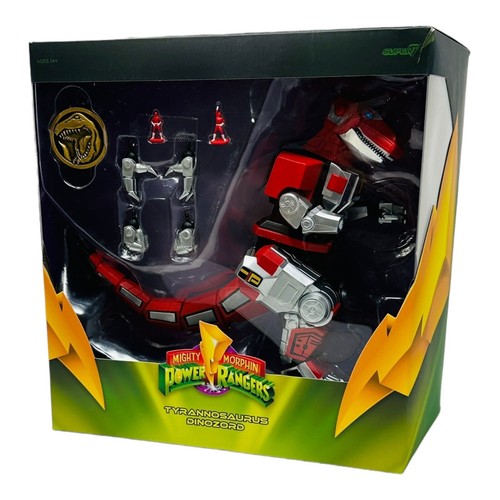 Super 7 MM Power Rangers Tyrannosaurus Dinozord ULTIMATES Figur LESEN!!!!!!!! - Bild 11 von 13