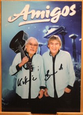 Amigos Orig Autogramm signiert Schlager ATLANTIS WIRD LEBEN - AK