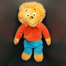 Berenstain Bears 13” Brother Bear Plush Soft Doll Stuffed Animal PBS Mighty Mojo