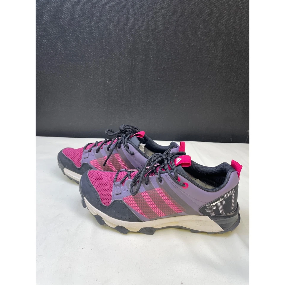 Adidas Kanadia TR7 Mujer Rosa/Negro Zapatos/Zapatillas para Correr Talla 6.5 SKU 5436 Foto 2 de 4