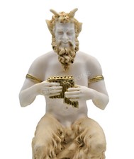Pan Satyr griechischer Akt Gott der Natur Faunus Figur Statue Skulptur 9,25 Zoll